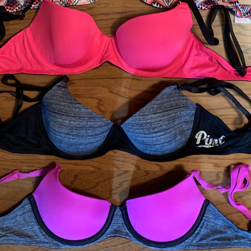 VS/PINK bras